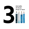 3 Sodafresh food grade CO2 refills