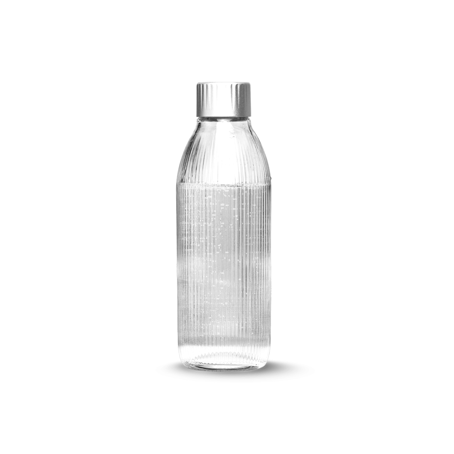 Glassy Glass Bottle (1000 ML, Clear) - Sodafresh