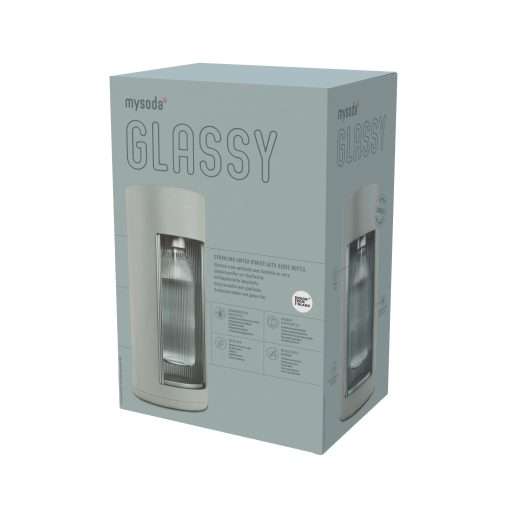 Glassy Soda Maker Sodafresh pigeon green