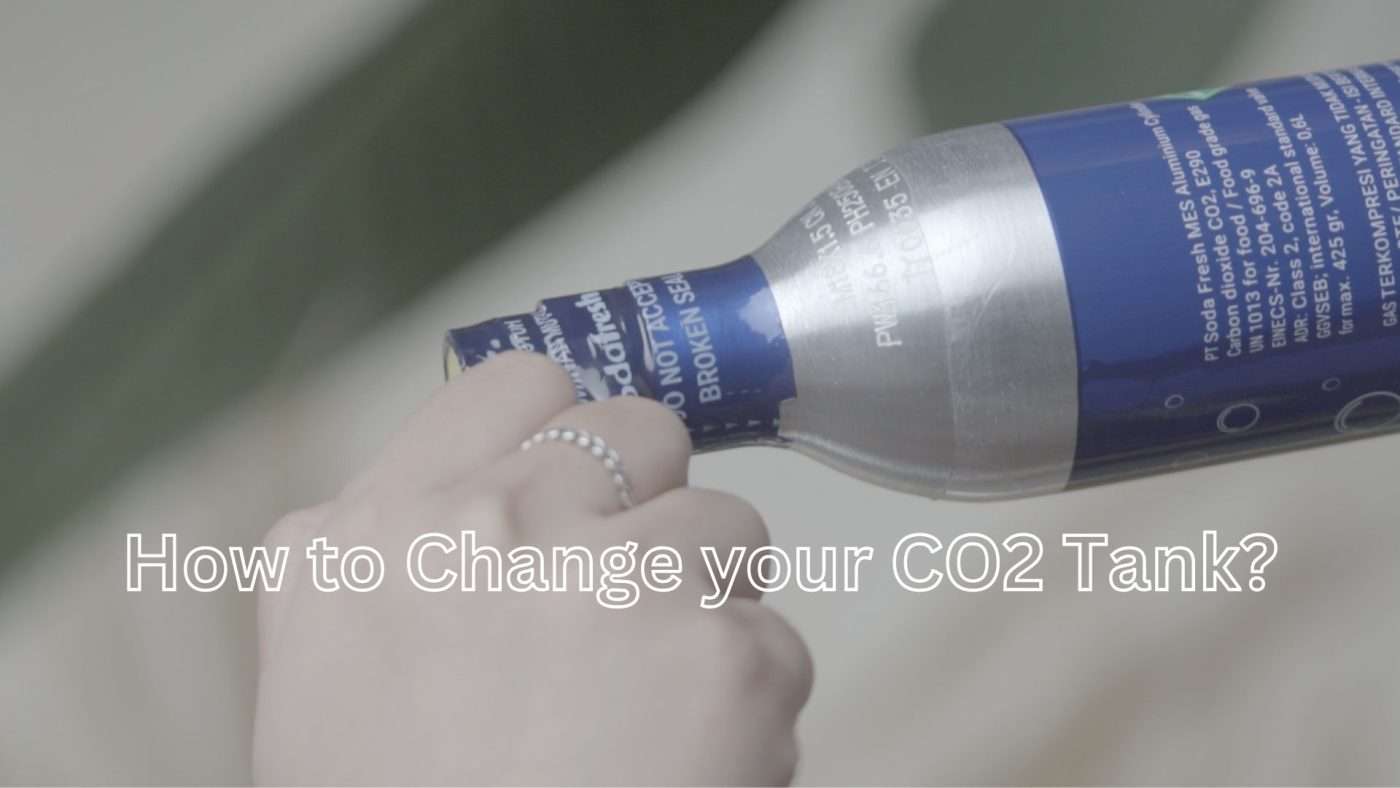 How to Change your soda maker co2 tank