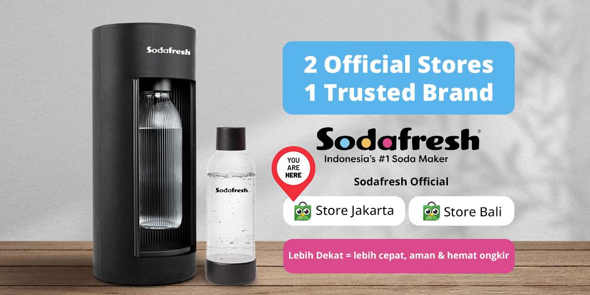 sodafresh tokopedia 2 locations jakarta and bali