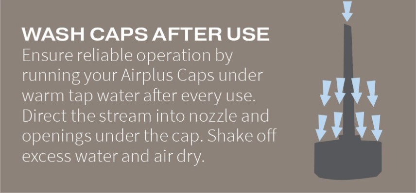 How to wash soda maker cap after use