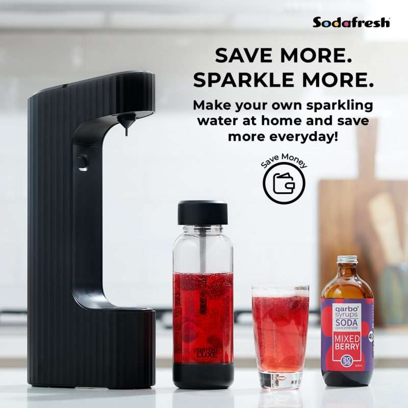 Sodaxpress atau Sodafresh? Pilih merek nomor 1 di Indonesia: Sodafresh.