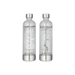 2 Britta PET Bottles (1000 ML, stainless steel)