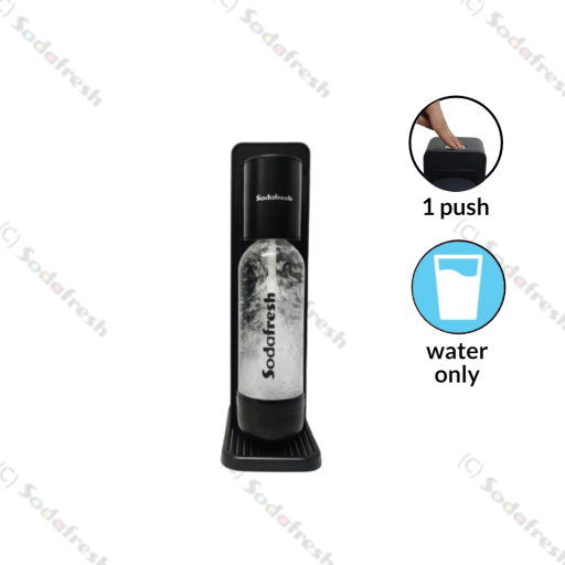 Purific Soda Maker (hitam) - Gambar 2