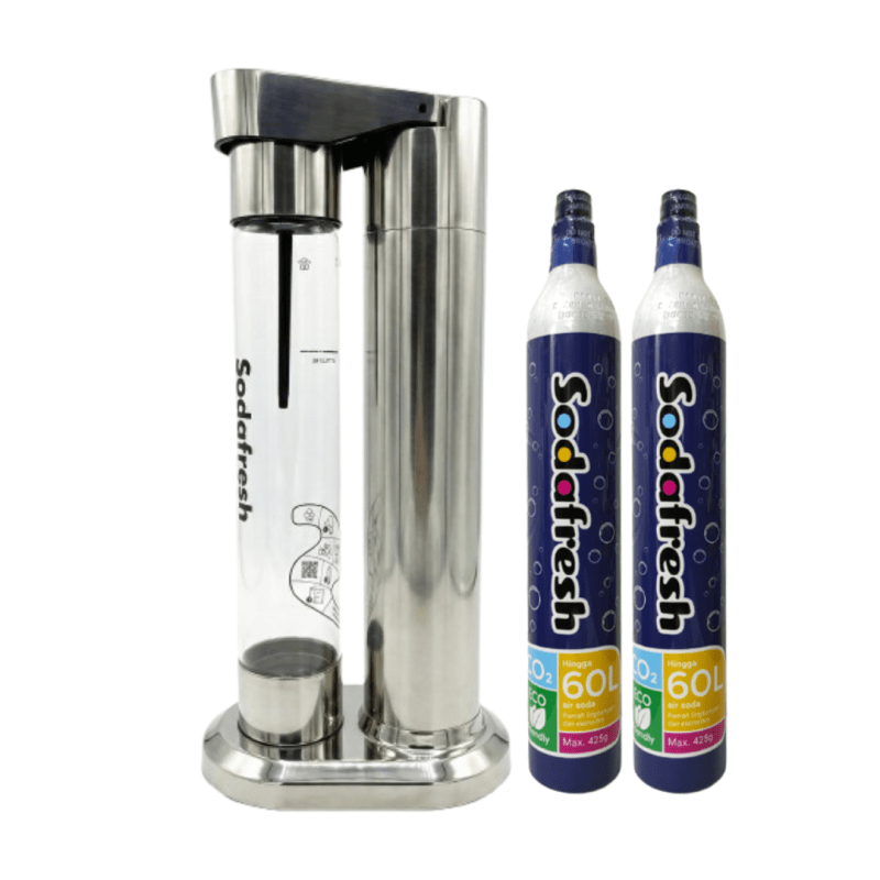 Sodafresh Soda Maker The Slim SS SET 2