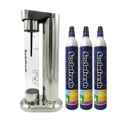 Sodafresh Soda Maker SLIM SS set 3