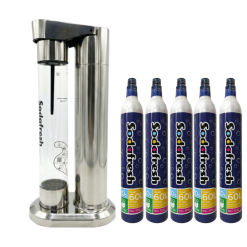 Sodafresh Soda Maker The Slim SS SET 5