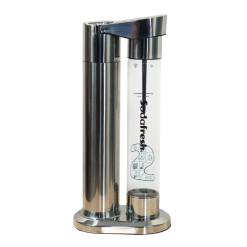 The Slim 2.0 Stainless Steel Soda Maker (silver)