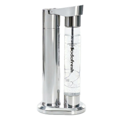 The Slim 2.0 Stainless Steel Soda Maker (silver)
